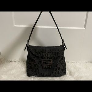 Fendi Vintage Mama Baguette Cloth Mini Bag
